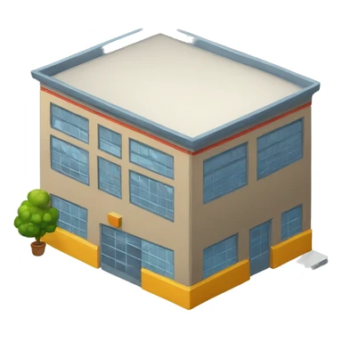 warehouse building sticker