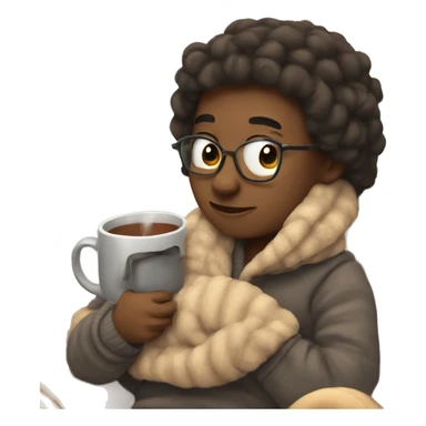 Cozy things  sticker