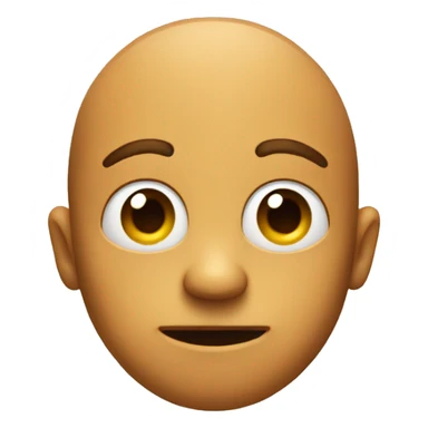 Emoji face judging you sticker