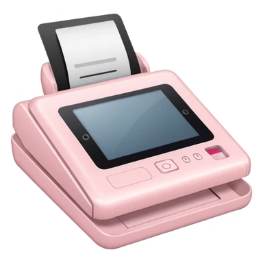 Pale Pink Scanners sticker