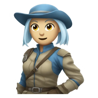 Trixie mattle in combat sticker