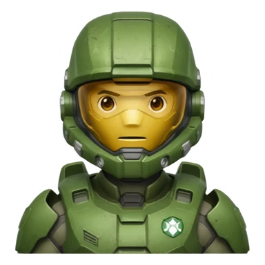 halo master chief sticker