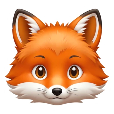 Baby fox sticker