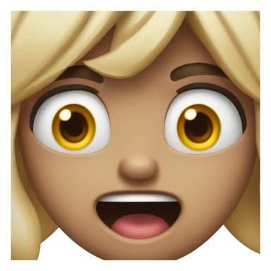 surprised heart sticker