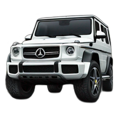g 63 with a mountain background sticker