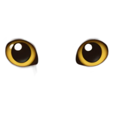 Cat with spot on nose sticker