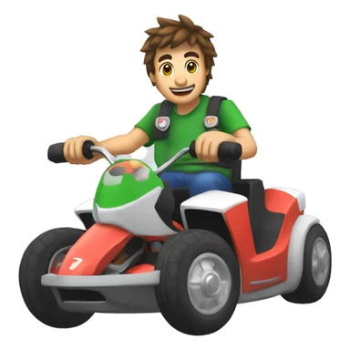 Mariokart sticker