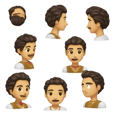 Xóchitl Gálvez pelo corto cafe castaño al hombro vestimenta tradicional sticker