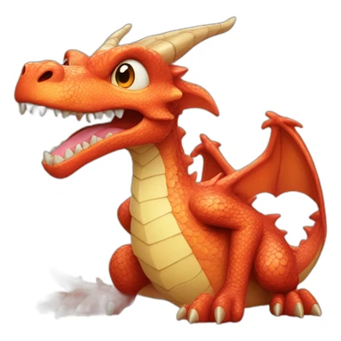 Dragon who play video games sticker