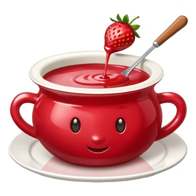 Strawberry Fondue sticker