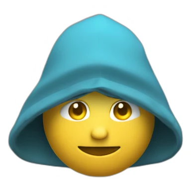 hacker in 3d sticker