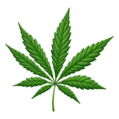 Marijuana Leaf sticker