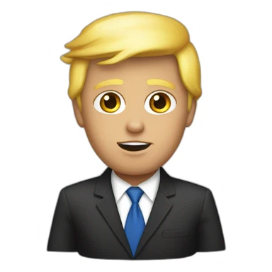 twink trump sticker