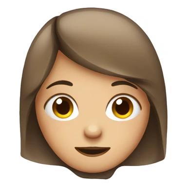 tired girl and happy  sticker