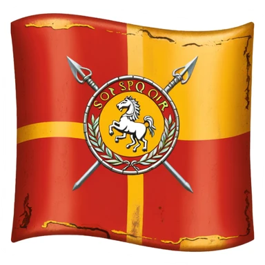rome flag sticker