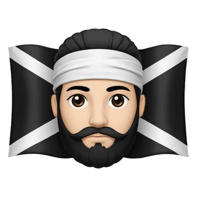 The flag of the island in the south of France , Corsica  sticker