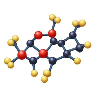 molecule structure of cortisol sticker