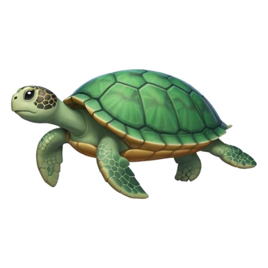 Turtle with a Cinderella dress on and a fart coming out of it sticker