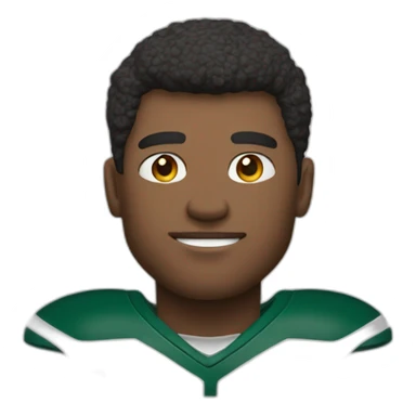 Football player looking like Kennedy bakircioglü sticker