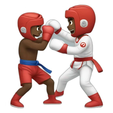 sparring sticker