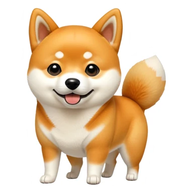 dogecoin shiba inu sticker
