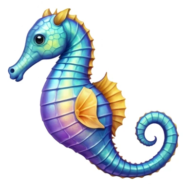 Sea horse pregnant Sea horse sticker
