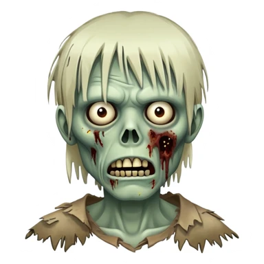 Zombie de franja  sticker