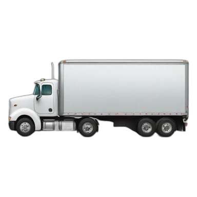 truck backing up sticker