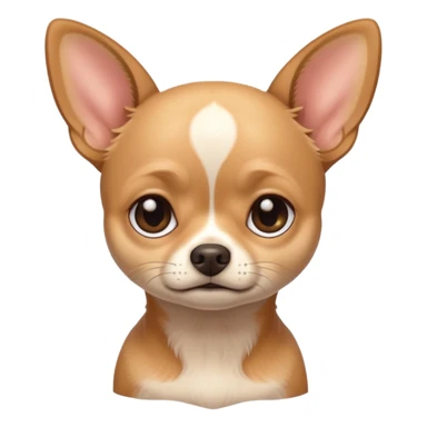 crying teary eyes Chihuahua meme sticker