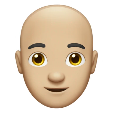 Bald men wearing tutu sticker