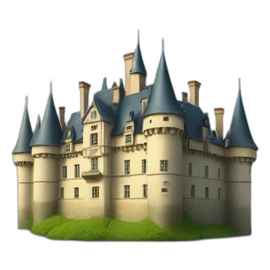 Château sur tortue  sticker