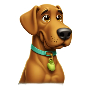 Scooby on a dooby  sticker
