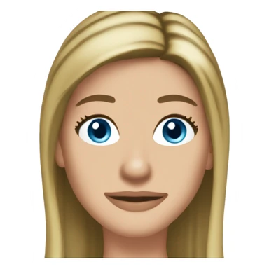 Rachel Green friends light blue eyes sticker