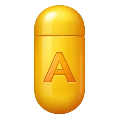 Vitamin A Case in Pill sticker