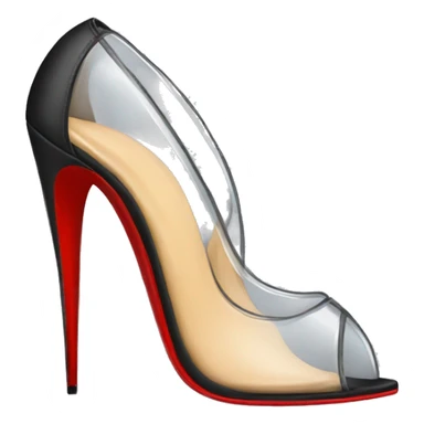 louboutin heels sticker