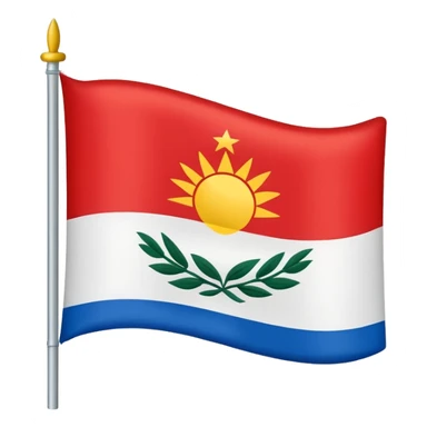 Make an emoji of the flag of the city of Tacna sticker