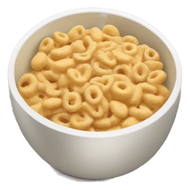 Bowl of cereal sticker