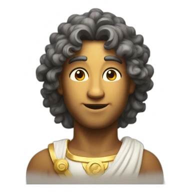 Apollo god of light sticker