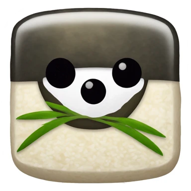 Pressed sushi sticker