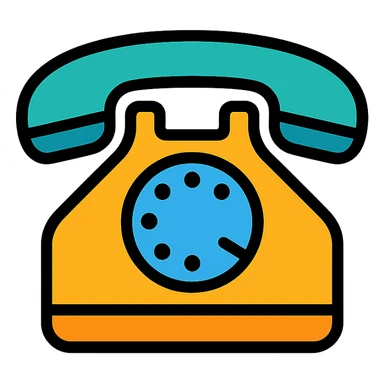 telephone sticker