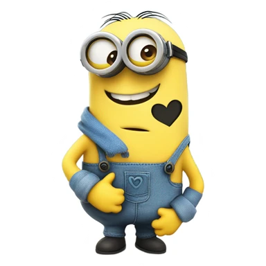 Love minion  sticker