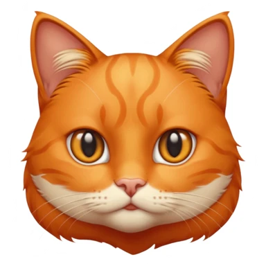 um gato laranja curioso com snal de duvida sticker