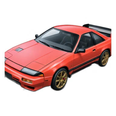 Granat Nissan Sílvia 180sx sticker