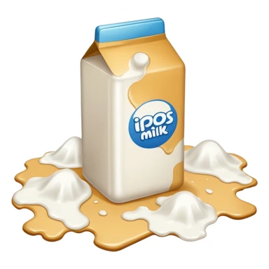 spoiled milk floor spill sticker