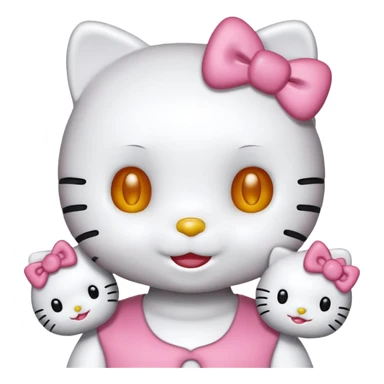 Hello Kitty. Avec ses ami sticker