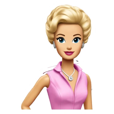 Barbie 1963 Oldsmobile Jetfire  sticker