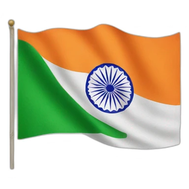 India flag sticker