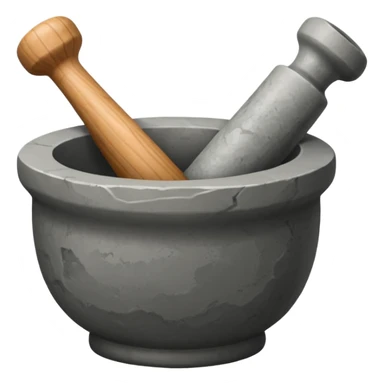 mortar and pestle sticker