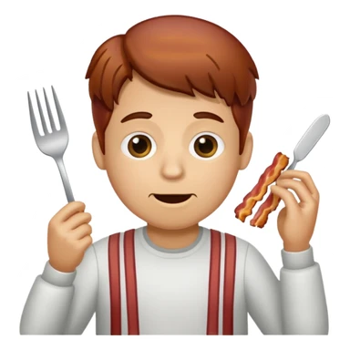 Schlupf der Speck isst sticker