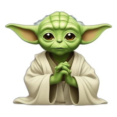 Yoda blessing sticker